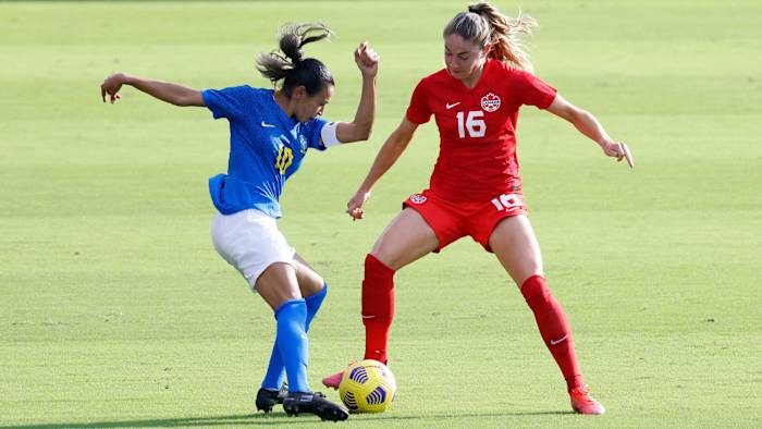 Brazil and Canada will compete for Olympic gold